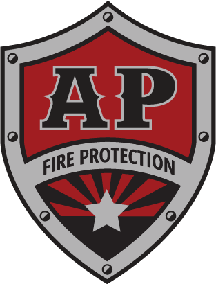 A P Fire Protection Shield Full Color Logo